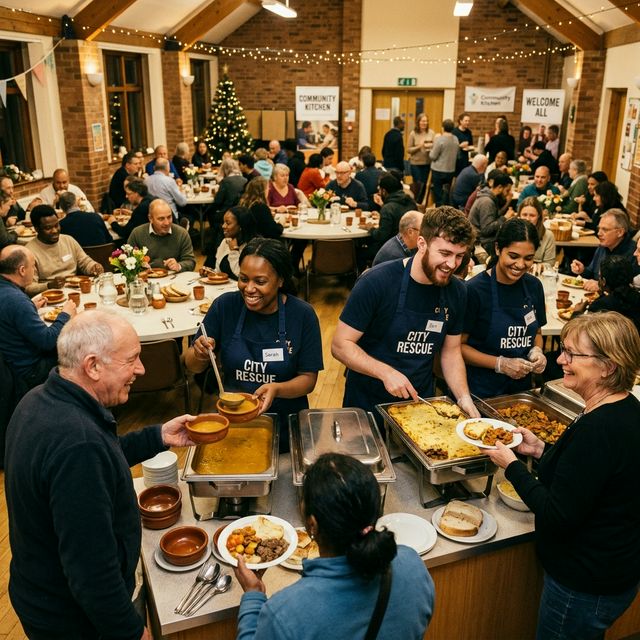 Trinity Mission community gathering